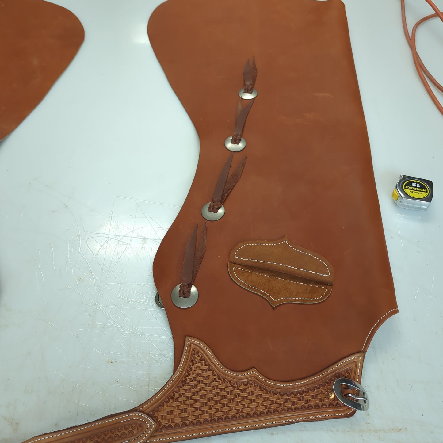 Batwing Chaps - Saddle Tan