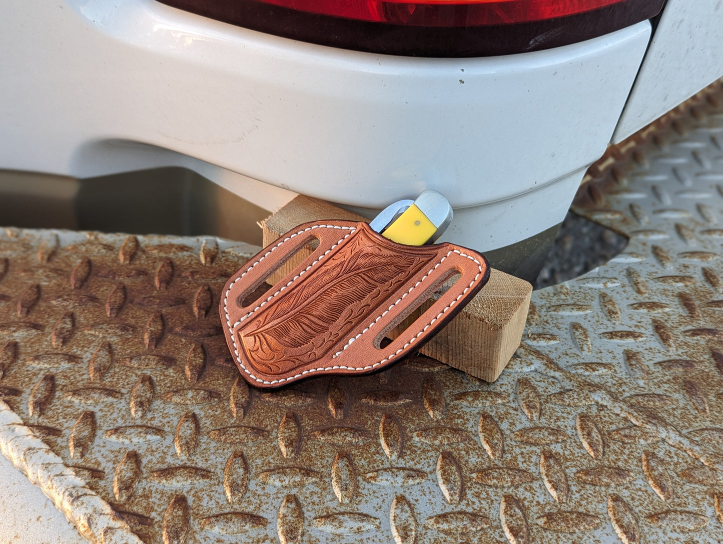 Angled Trapper Knife Sheath