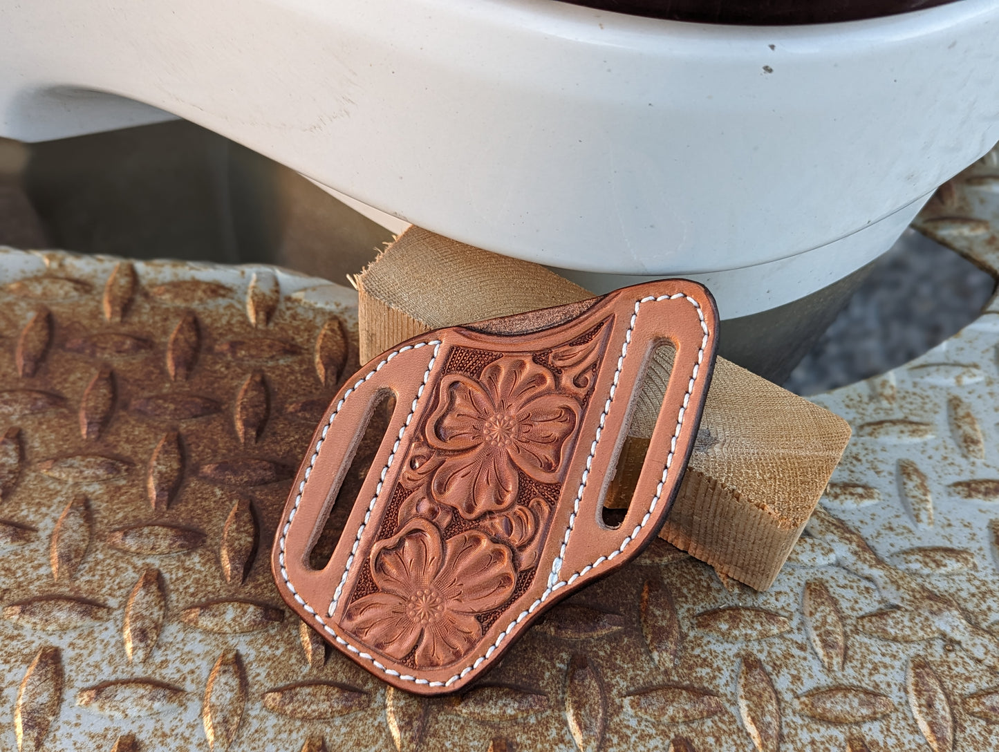 Angled Trapper Knife Sheath