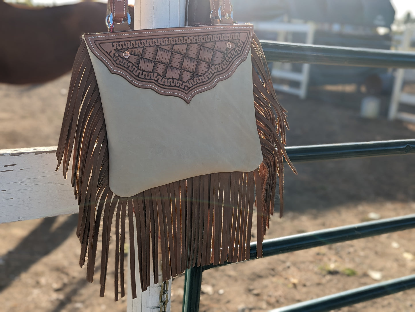 Fringe Purse - Tooled