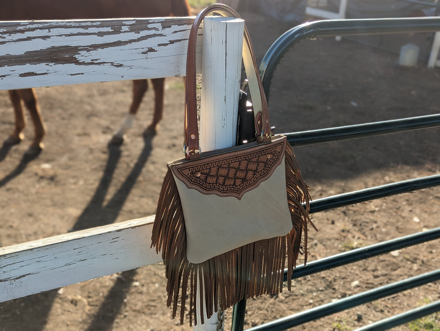 Fringe Purse - Tooled