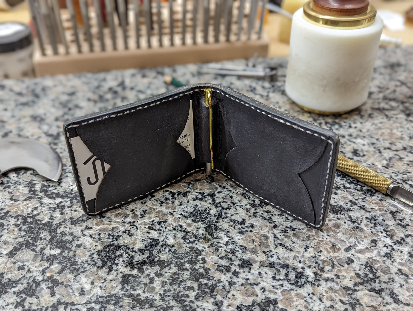 Money Clip Wallet - Black