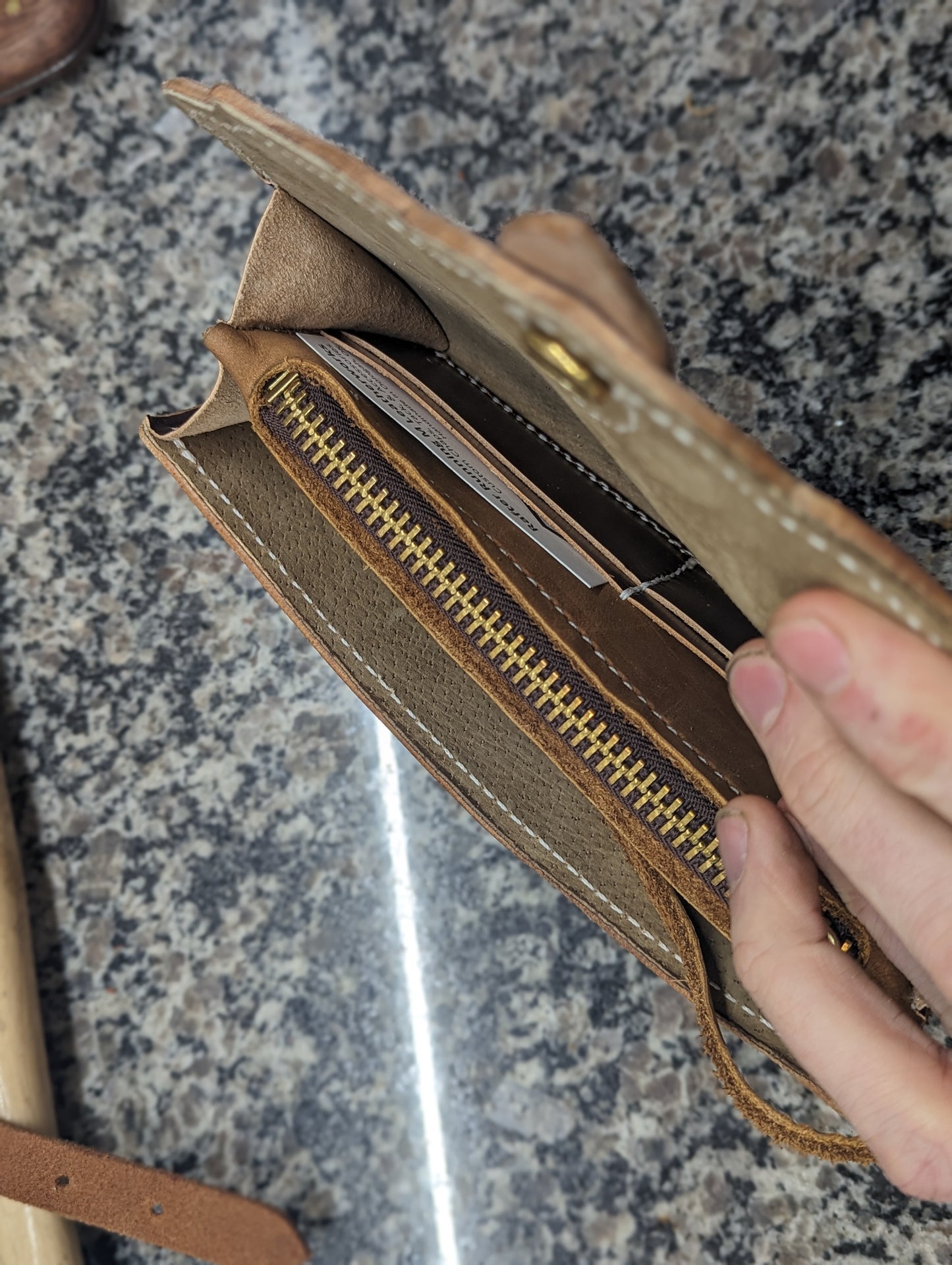 Zipper Pouch Wallet